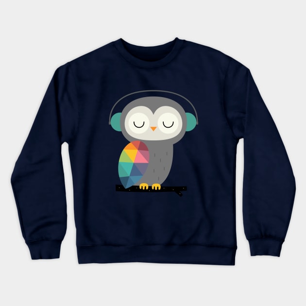 Owl Time Crewneck Sweatshirt by AndyWestface